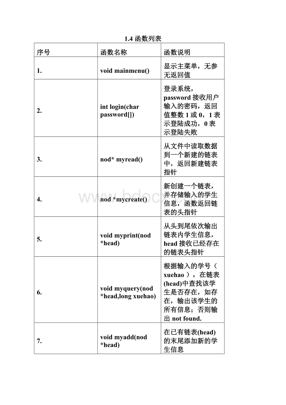 c语言实训题目说明文档Word格式.docx_第3页