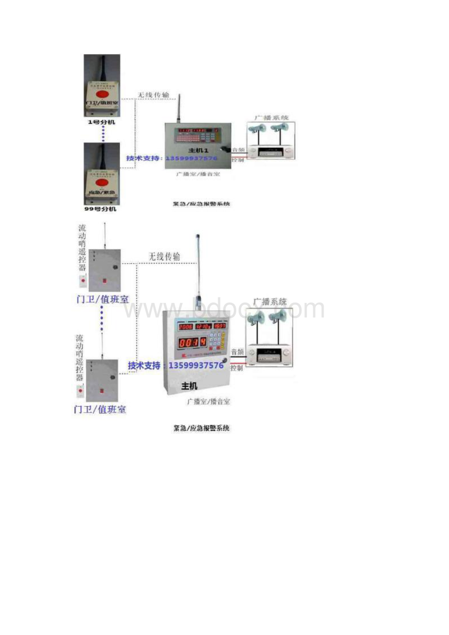 校园一键突发事件应急预案校园报警器校园紧急报警器防灾报警器.docx_第3页