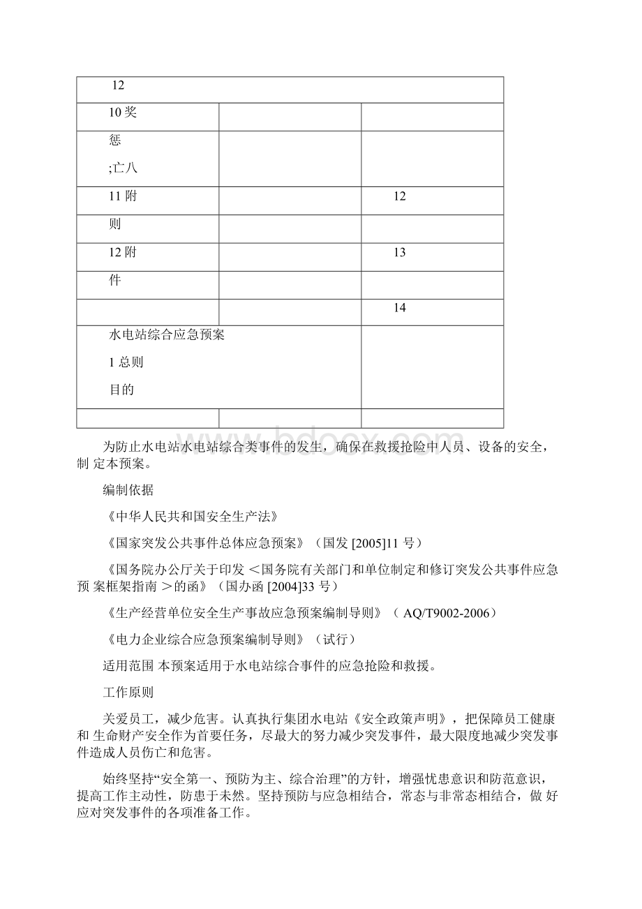 水电站综合应急预案.docx_第2页