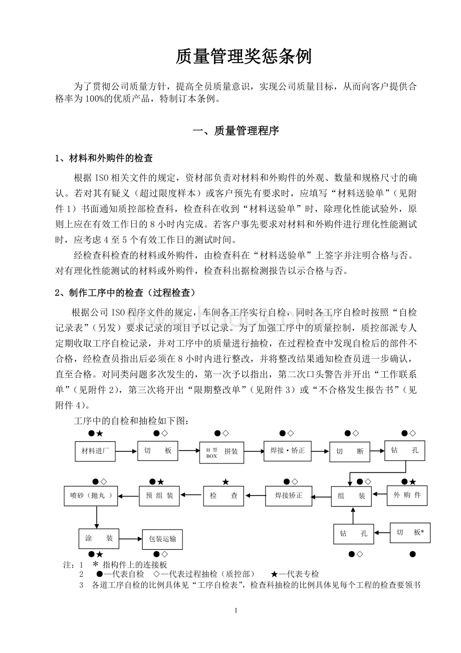 实用的质量管理奖惩条例2Word格式文档下载.doc