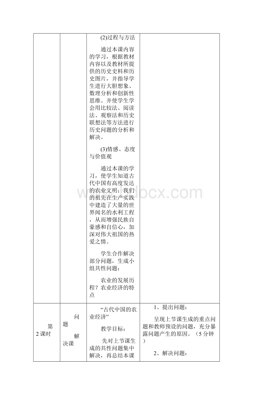 高中历史 专题1 古代中国经济的基本结构及特点教案 新人教版必修2Word文件下载.docx_第3页
