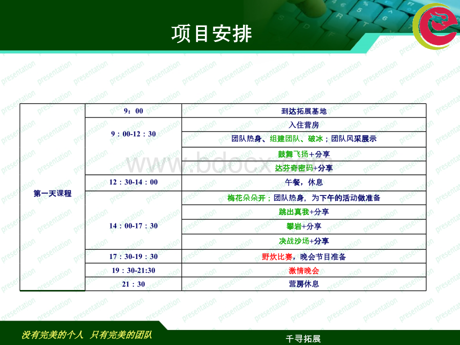 广州丰谷电子拓展训练课程-金沙滩基地.ppt_第3页