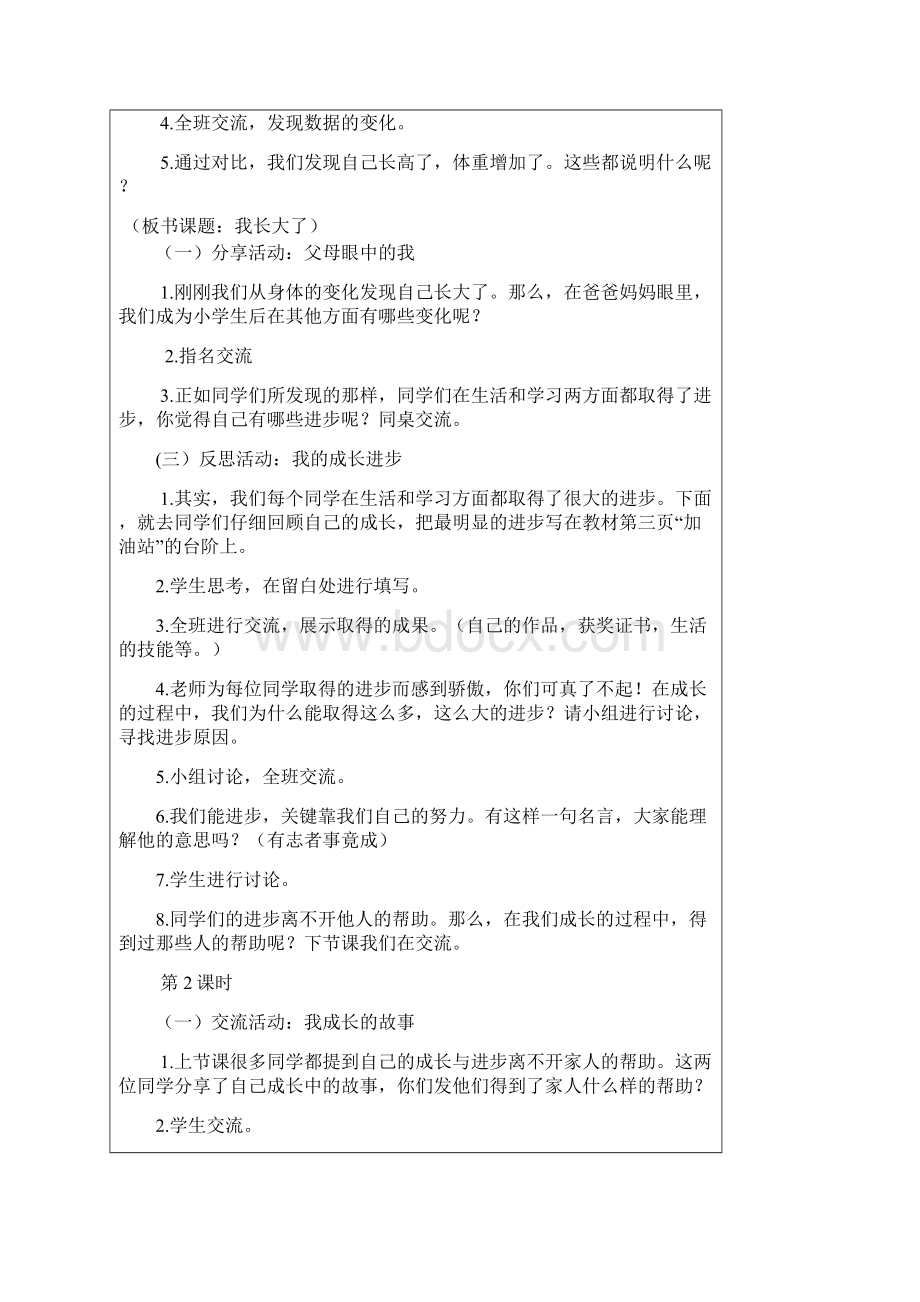 苏教版二年级道德与法治下册教案.docx_第2页