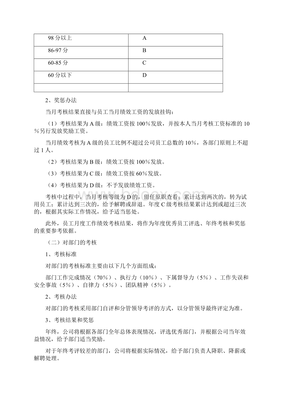 绩效考核办法含表格Word文档格式.docx_第3页