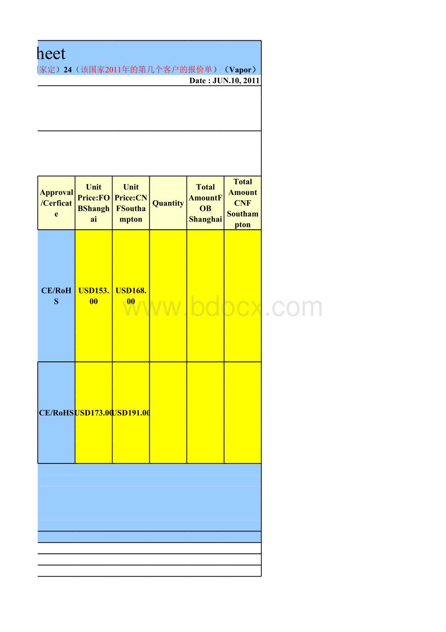 外贸报价单模板.xls_第3页