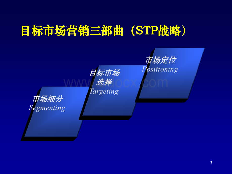 市场营销目标市场战略战略STP.ppt_第3页