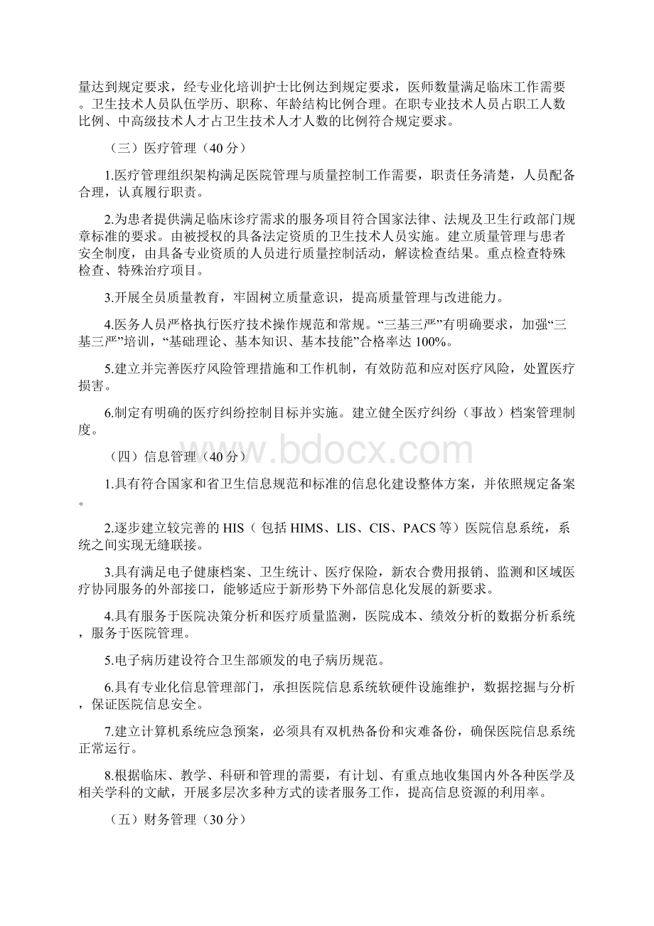 四川省综合医院评审标准纲要docWord文档下载推荐.docx_第2页