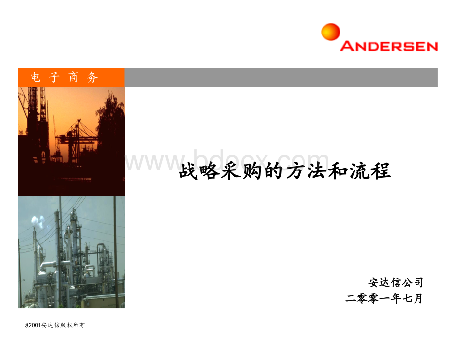 安达信-中石油战略采购的方法和流程55.ppt