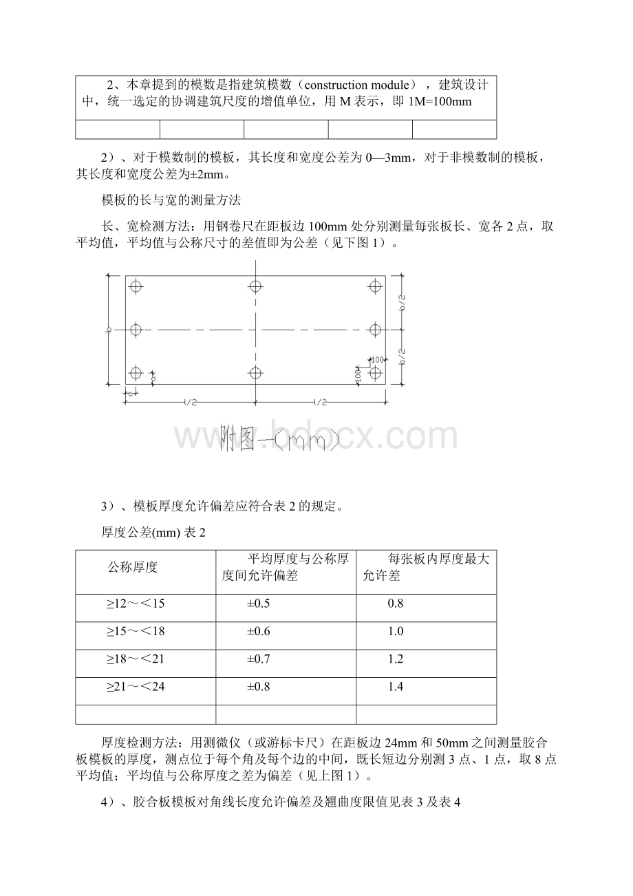 胶合模板的技术标准与进场验收规范范文Word文件下载.docx_第2页