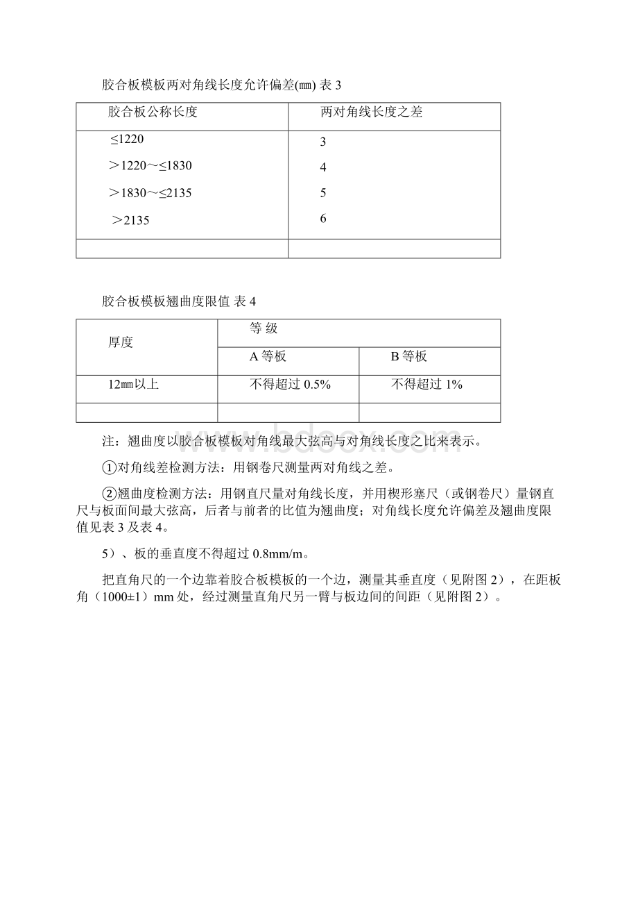 胶合模板的技术标准与进场验收规范范文.docx_第3页