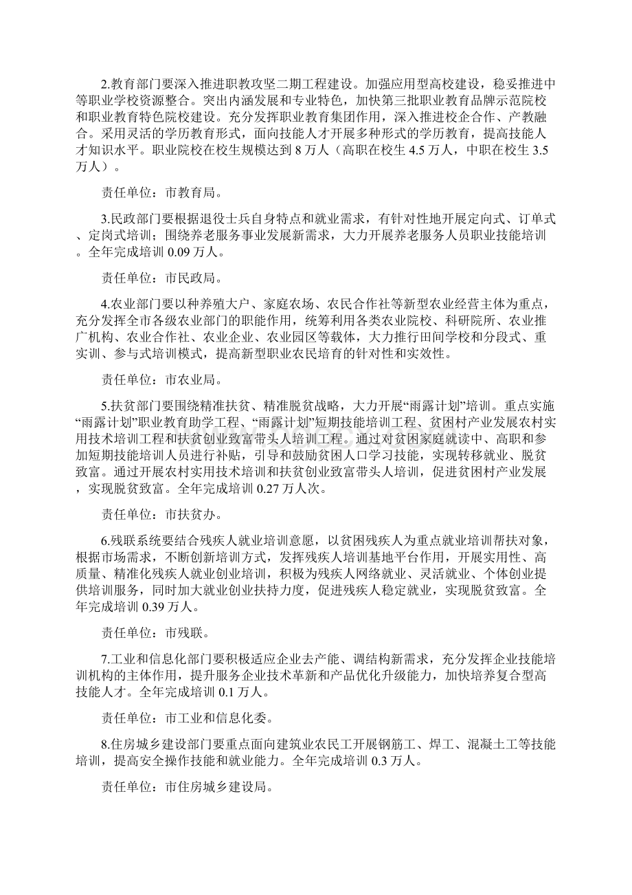 深入推进全民技能振兴工程工作方案Word文档格式.docx_第2页