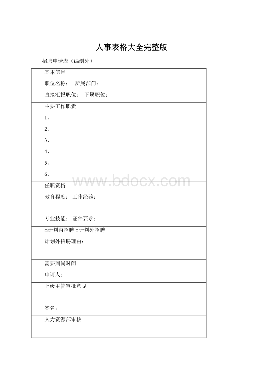 人事表格大全完整版.docx_第1页