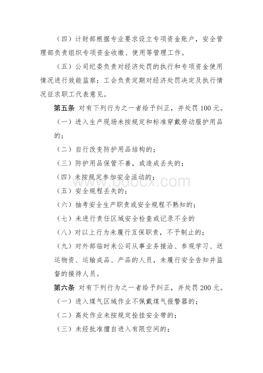 安全专业重点事项经济处罚管理办法(.doc_第2页