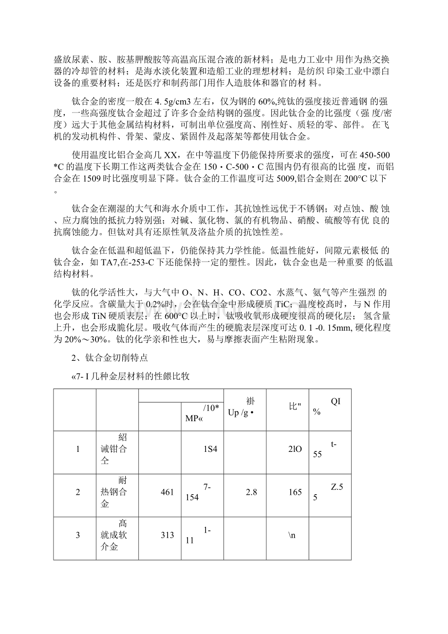 毕业设计钛合金薄壁结构件磨削加工残余应力有限元仿真开题报告Word格式.docx_第3页