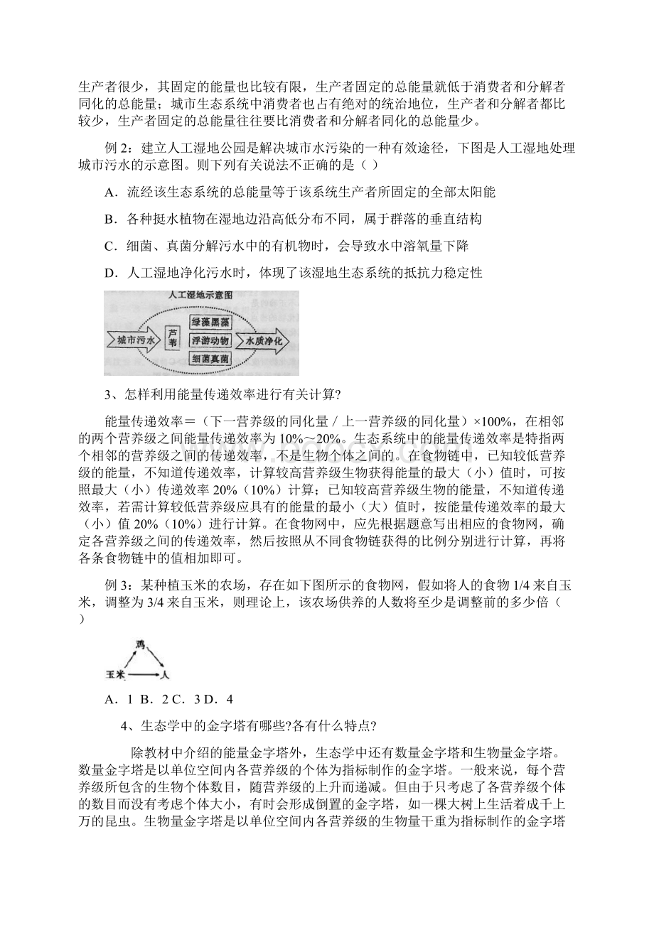 高中生物生态系统的能量流动教学设计学情分析教材分析课后反思.docx_第2页