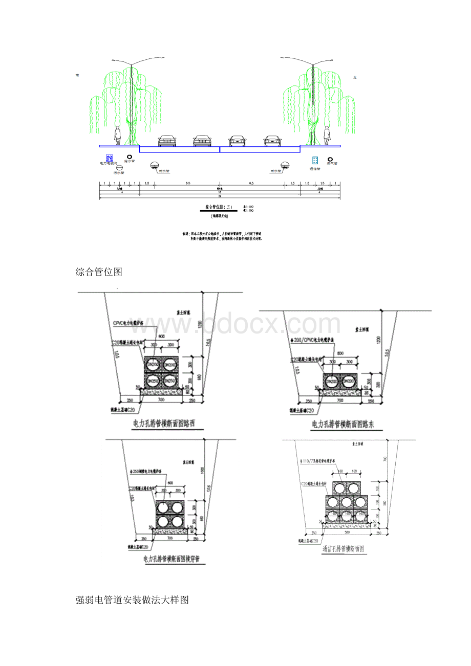 迤博路电力通信管道工程施工方案Word格式.docx_第3页