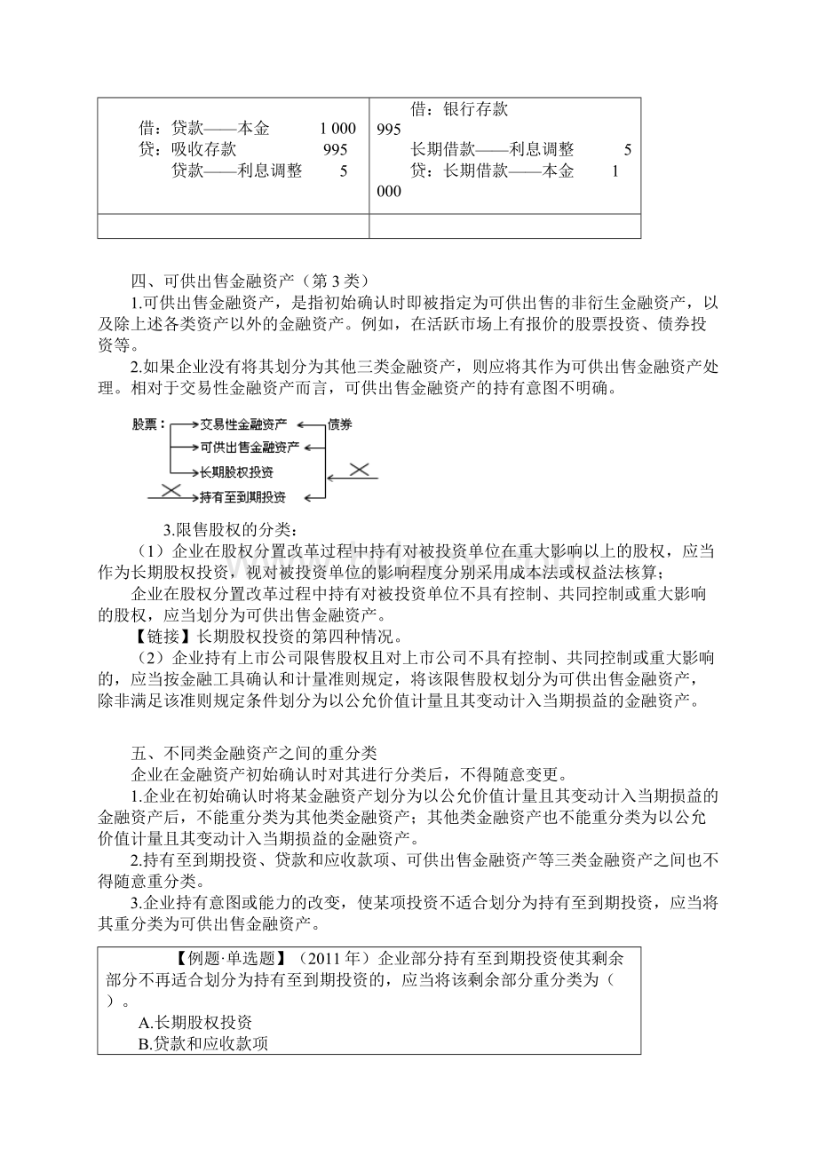 会计中级考试会计实务第九章金融资产解析.docx_第3页