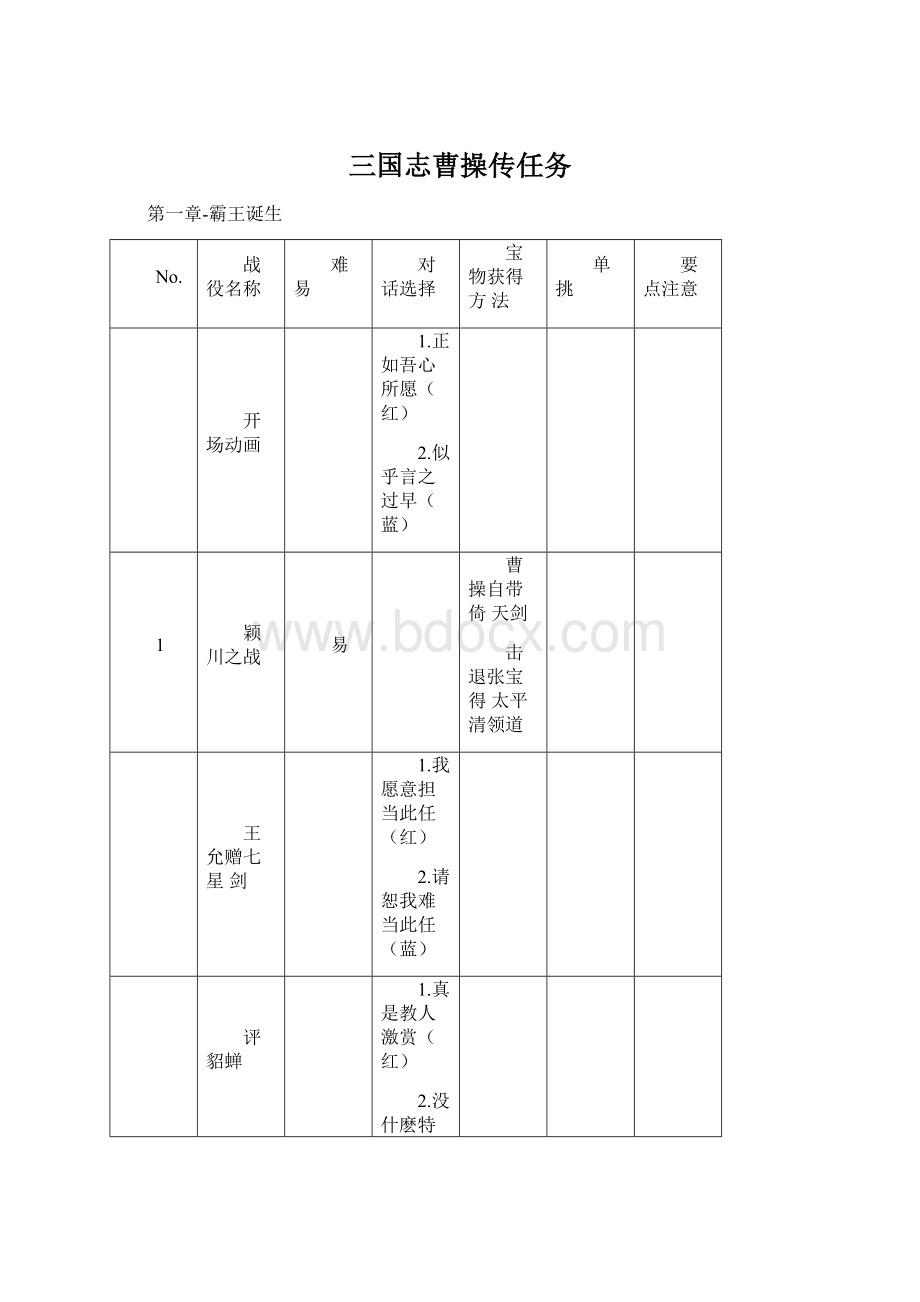 三国志曹操传任务.docx