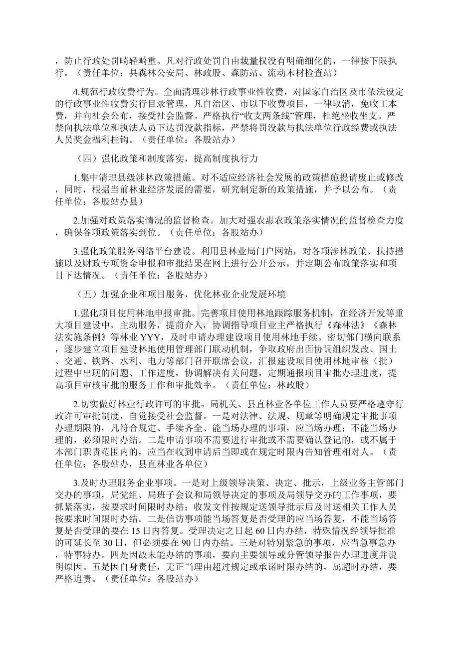 林业方案田东县林业局开展投资环境综合整治年活动工作方案Word格式.docx_第3页