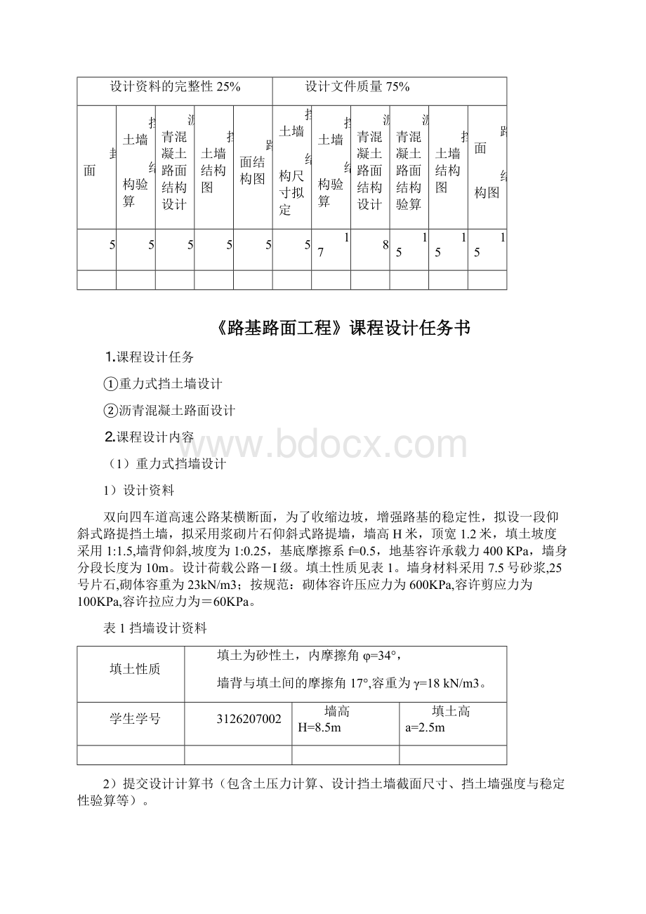 福建农林大学路基路面工程课程设计Word文件下载.docx_第3页