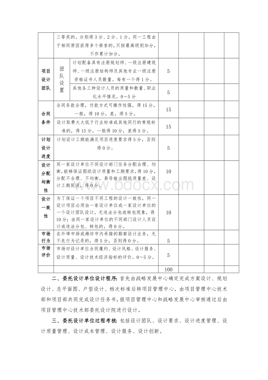 城投设计单位考核管理办法Word格式.doc_第2页