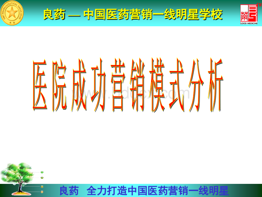 医院成功营销模式讲座资料PPT文档格式.ppt_第1页