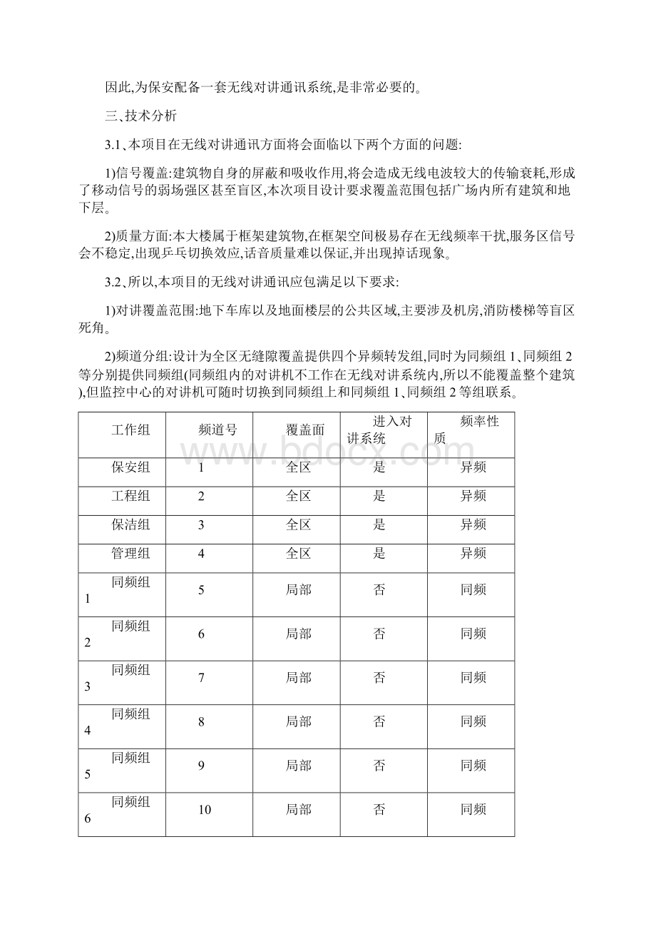 无线对讲覆盖系统工程方案说明.docx_第2页