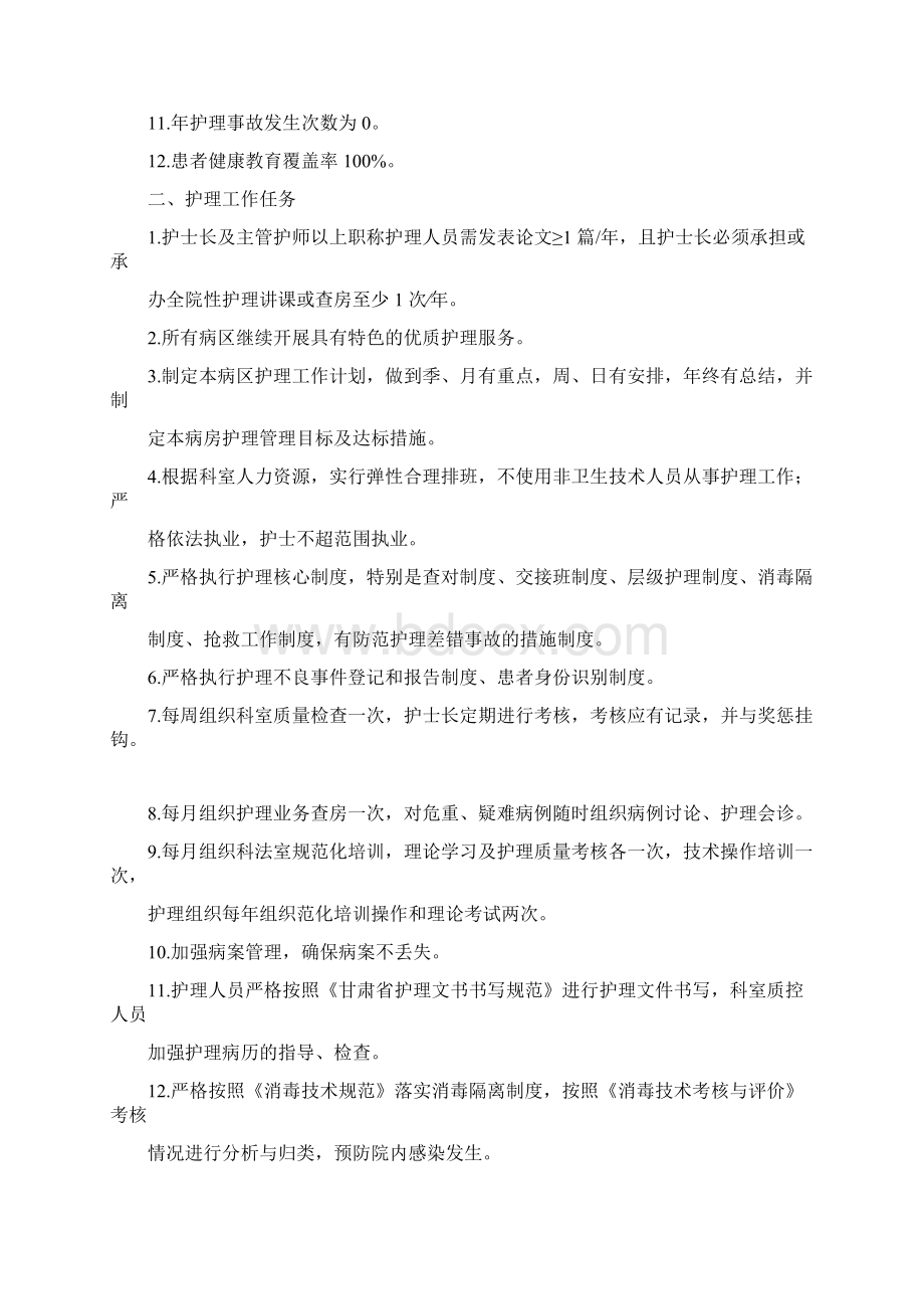 护理目标管理责任书Word文件下载.docx_第2页