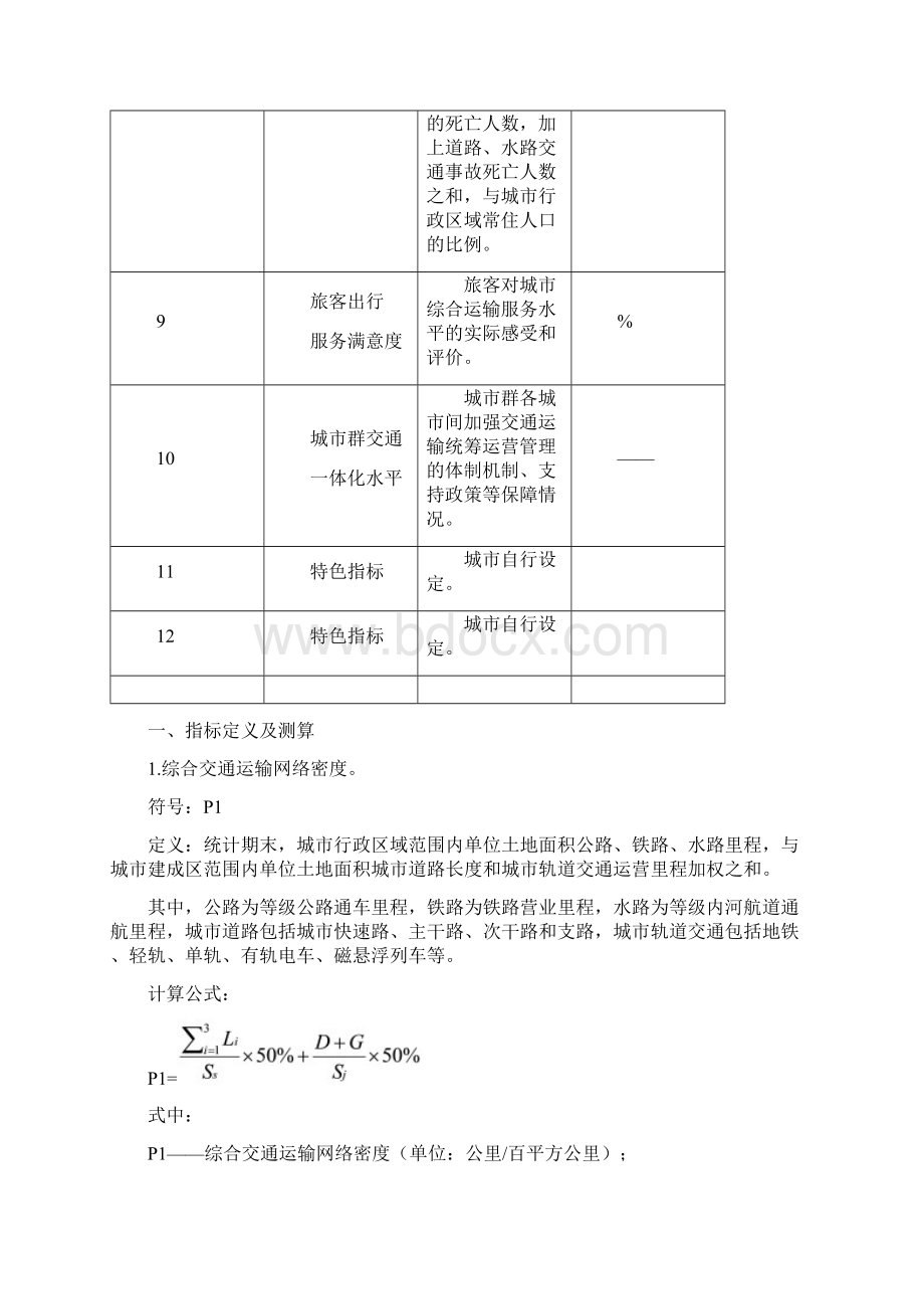 综合运输服务示范城建设评价指标体系交通运输部Word文档格式.docx_第3页