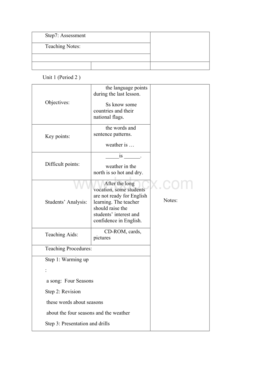 湘鲁版小学英语六年级下册参考全册教案Word格式.docx_第3页