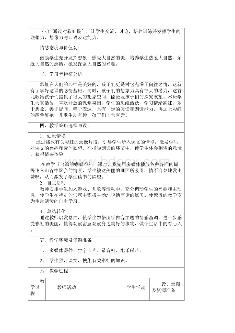 小学语文教学设计方案Word下载.docx_第2页