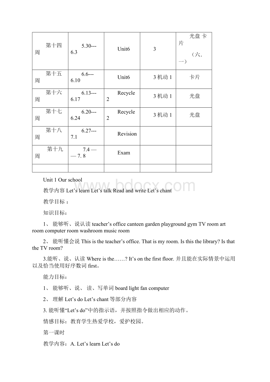 四年级英语下册集体备课教案.docx_第2页