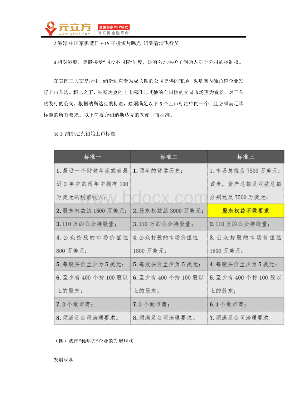 我国“独角兽”企业发行上市路径解析Word文档下载推荐.doc_第3页