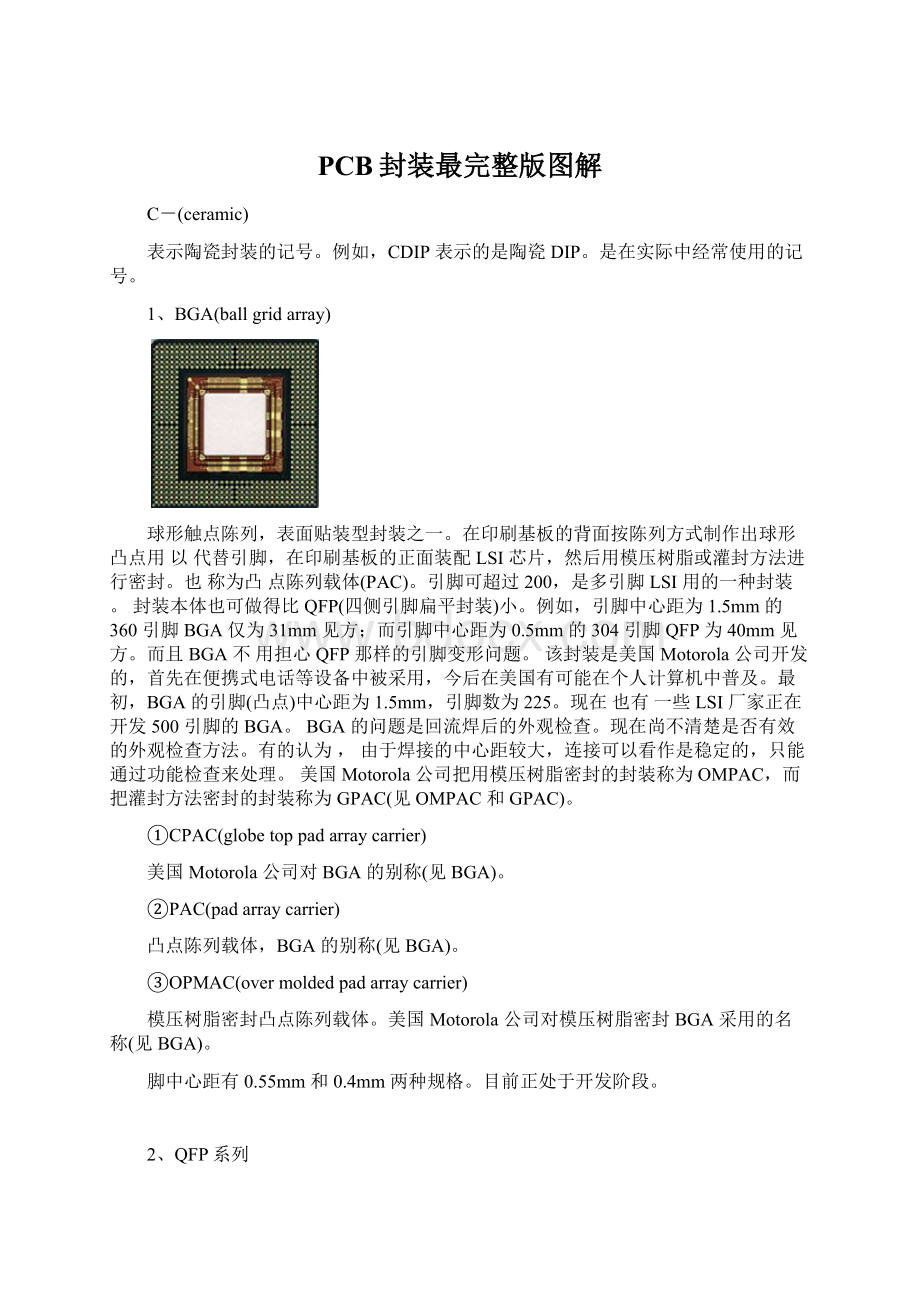 PCB封装最完整版图解.docx