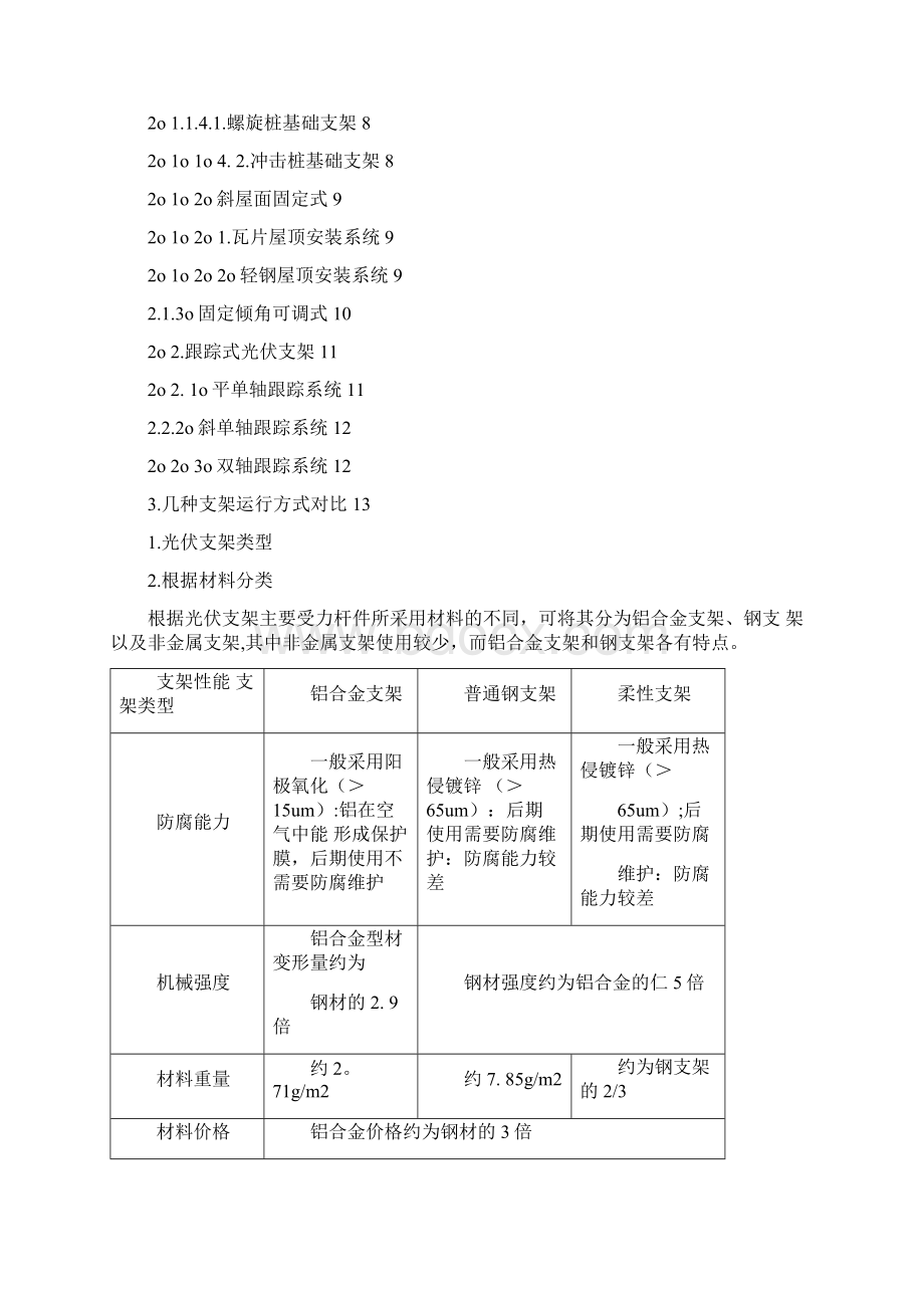 光伏支架分类及比较Word格式文档下载.docx_第2页