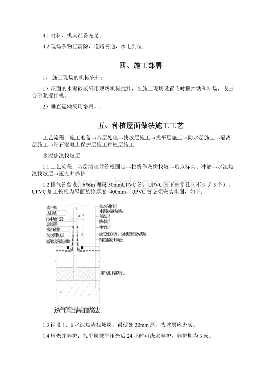 种植屋面施工方案施工工艺车库顶板 3要点.docx_第3页