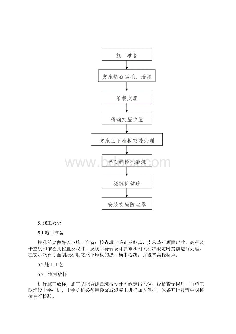 支座安装施工作业指导书盆式文档格式.docx_第2页