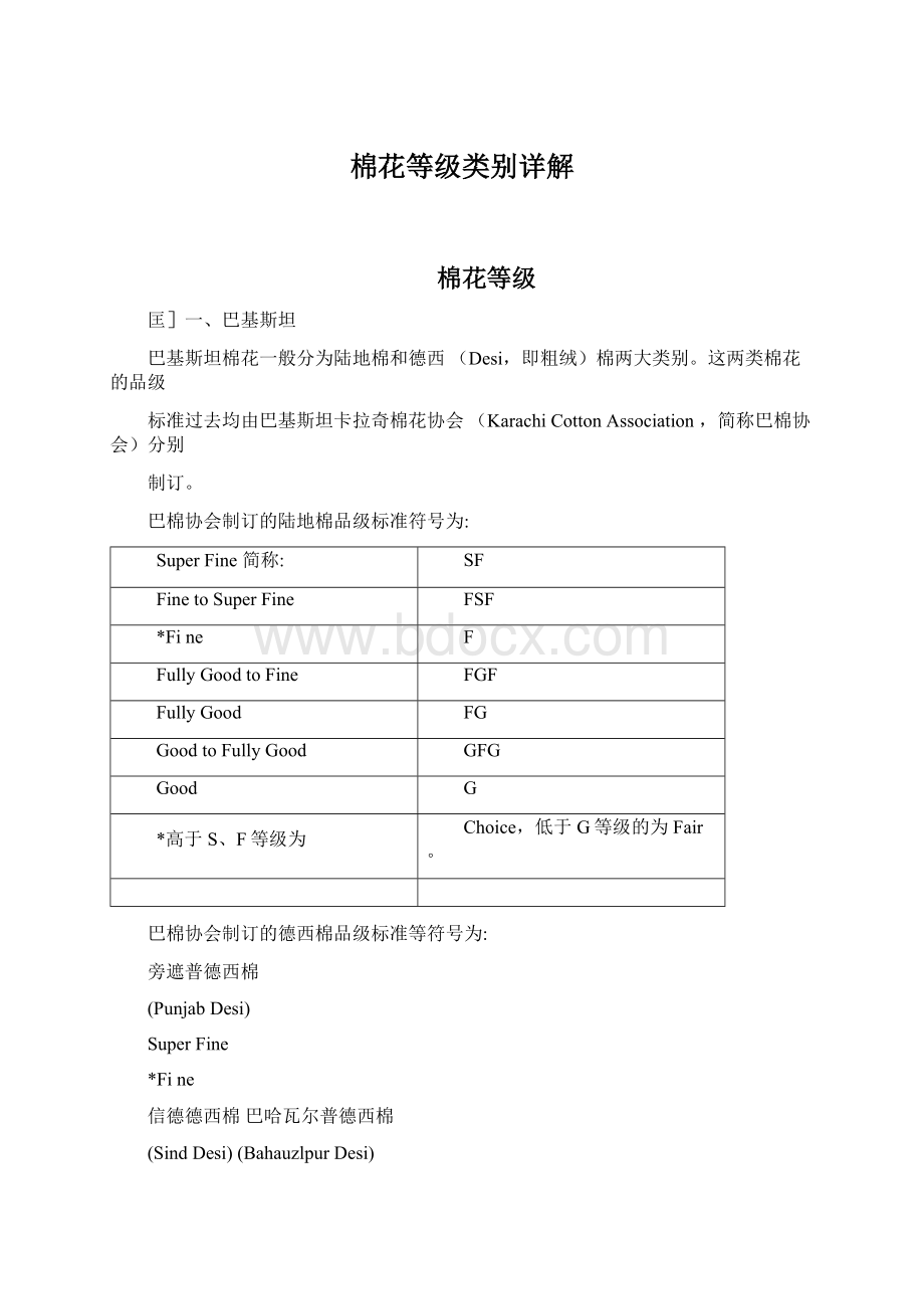 棉花等级类别详解.docx_第1页