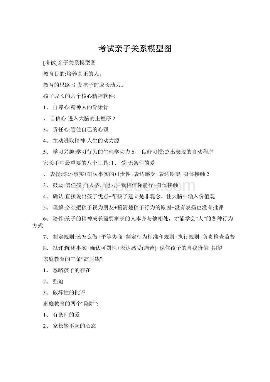 考试亲子关系模型图Word文件下载.docx