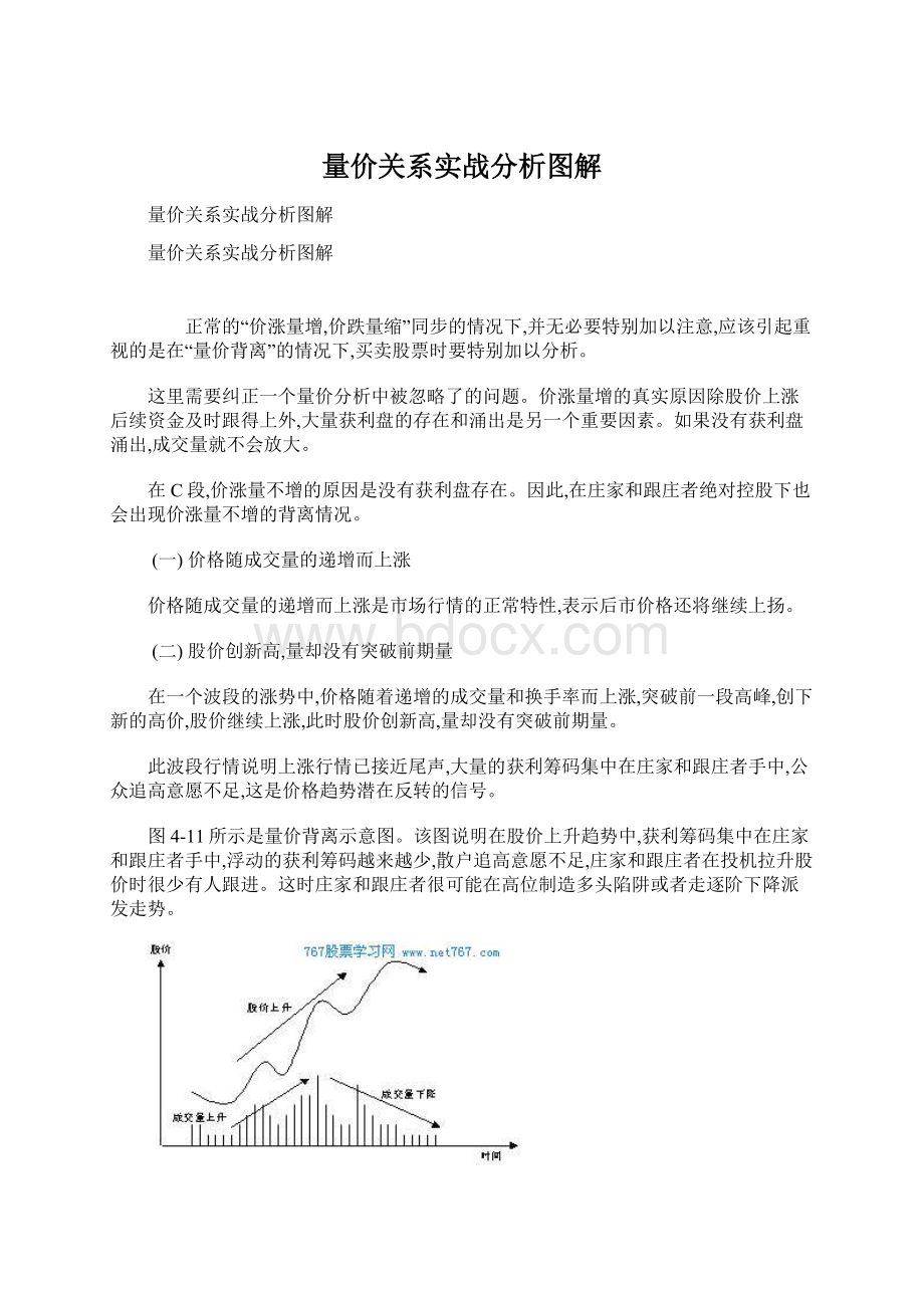 量价关系实战分析图解Word格式.docx_第1页