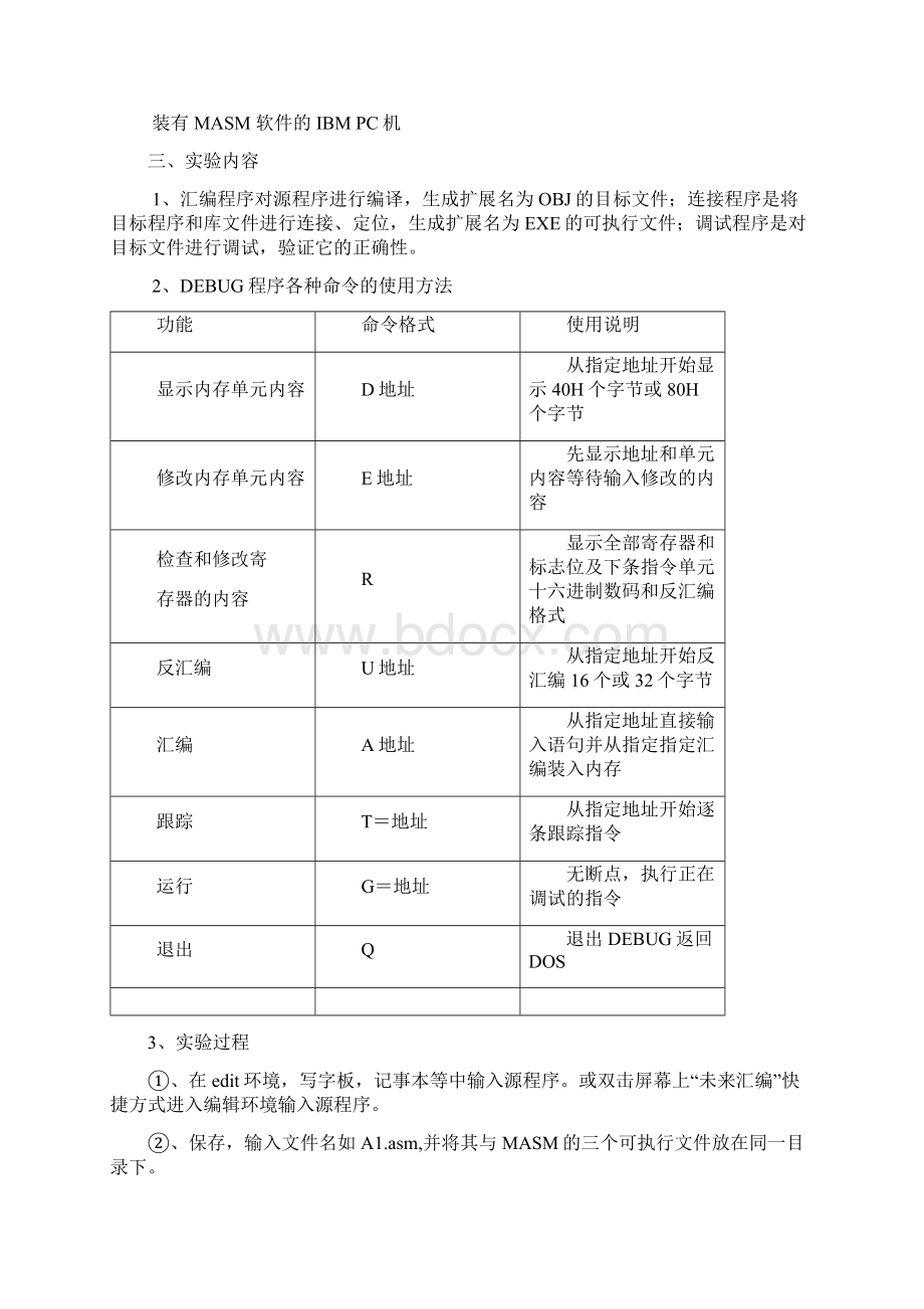 华南理工大学微机与接口实验报告四实验题目原理流程图代码截图完整版.docx_第2页