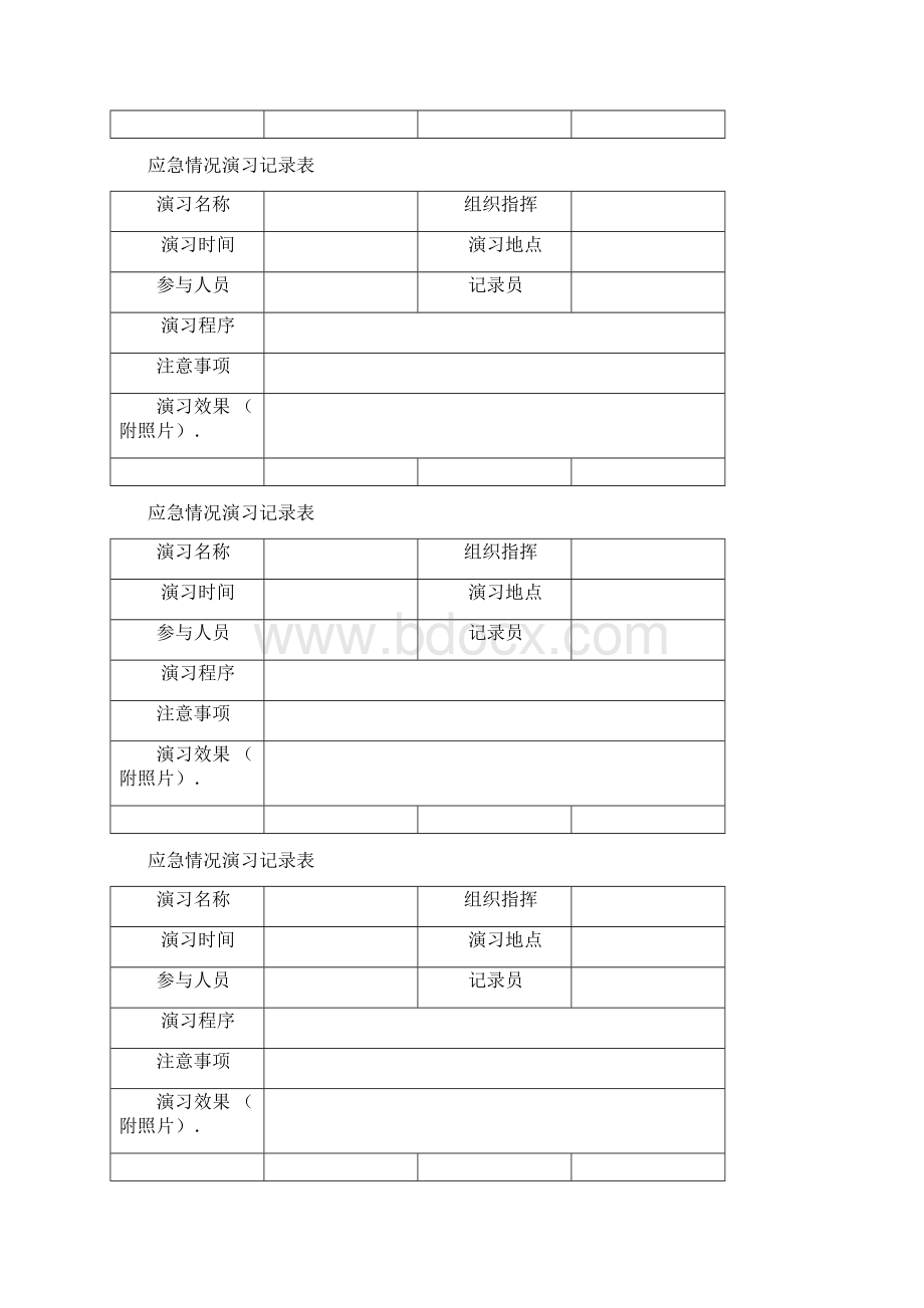 幼儿园年度应急预案演练计划.docx_第3页