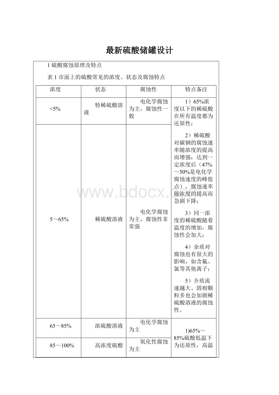 最新硫酸储罐设计.docx_第1页