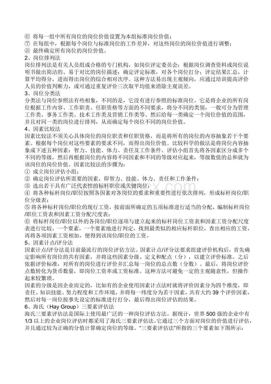 如何进行岗位评估Word格式文档下载.doc_第2页