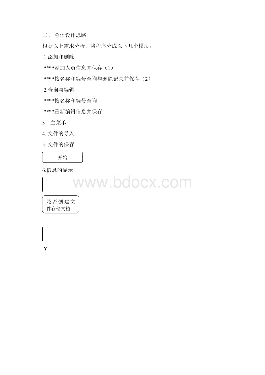 课程设计通讯录管理的设计与实现文档格式.docx_第3页