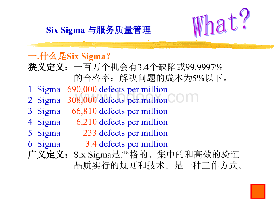 服务质量管理和6sigma优质PPT.ppt_第2页