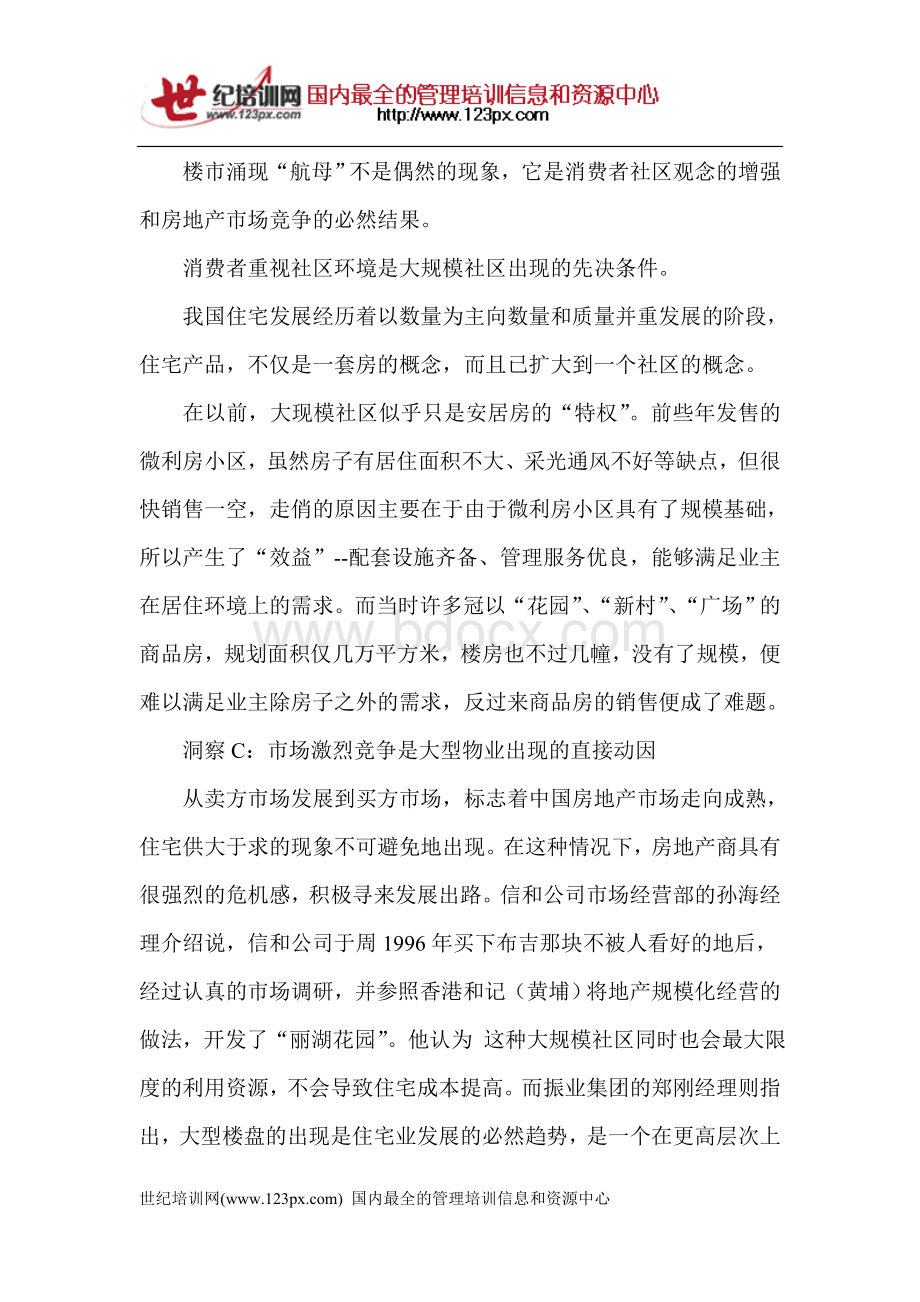 大型住宅项目的开发与营销-项目全案策划Word格式.doc_第2页