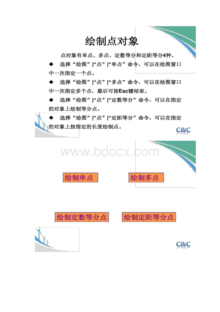 图文CAD绘制简单二维图形对象精Word文档下载推荐.docx_第2页