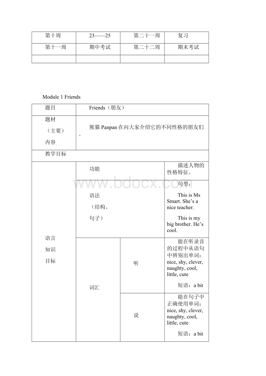 外研版小学英语三年级起点 四年级英语教案.docx_第3页