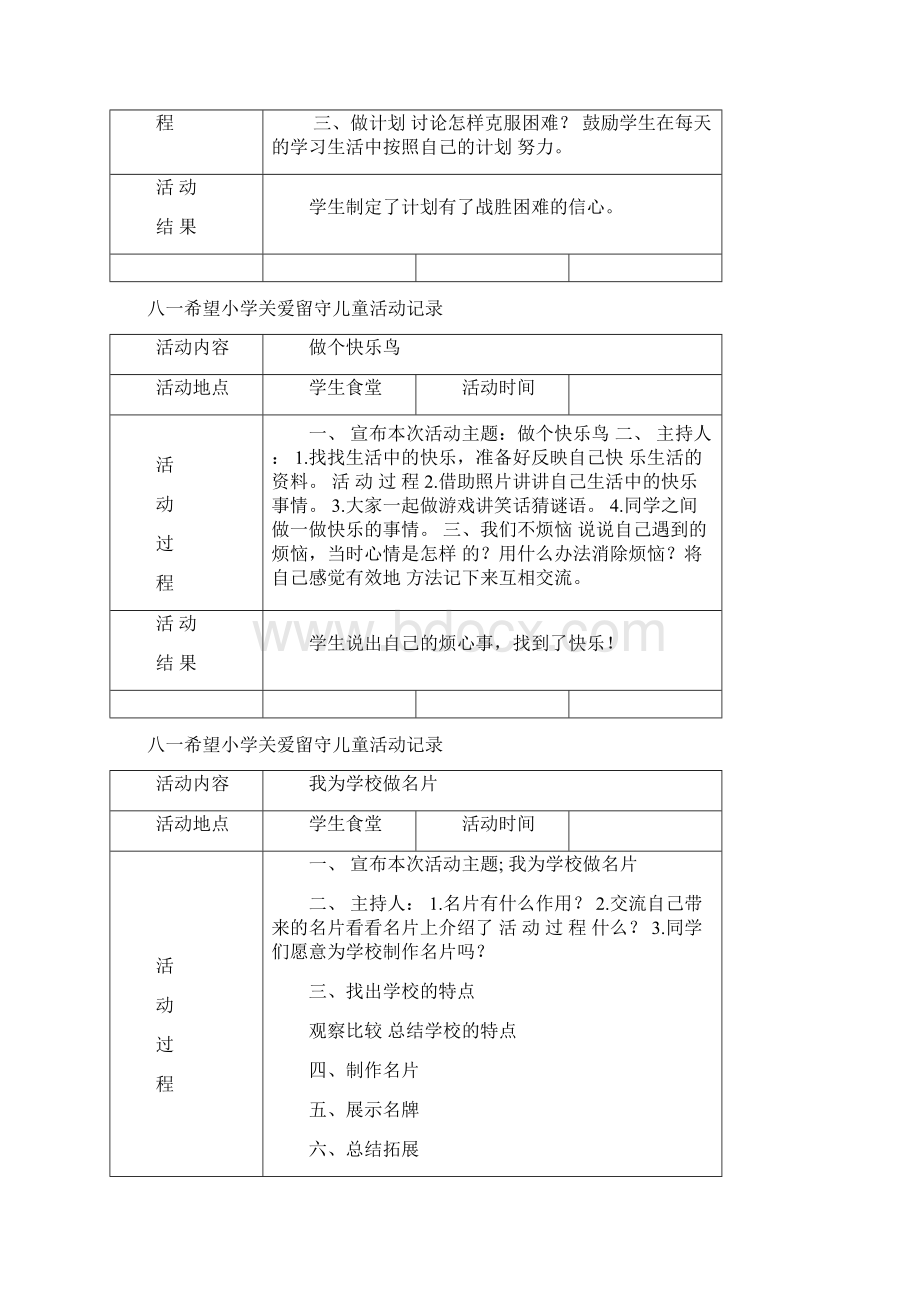 关爱留守儿童活动记录Word下载.docx_第3页